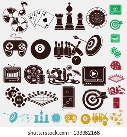 game and hobby icons