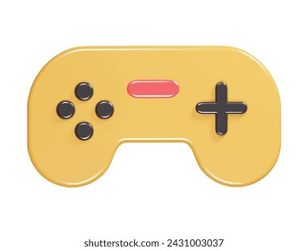 Game icon 3d render illustration