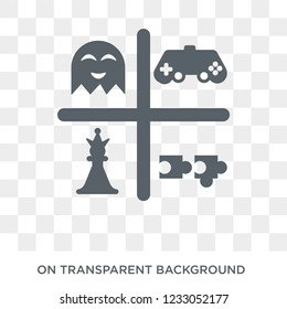 Game icon. Game design concept from Entertainment collection. Simple element vector illustration on transparent background.