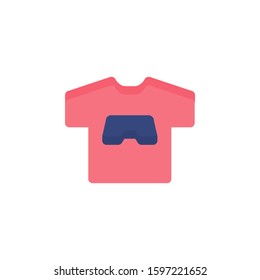 game icon design flat style part 11 shirt