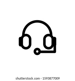 game icon design line style part 4 earphone