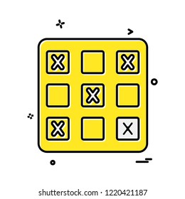 Game icon design vector