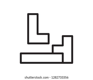 game icon illustration vector,game line icon illustration design