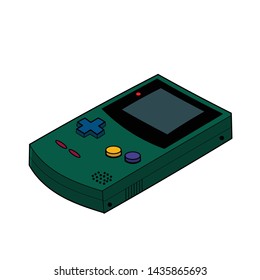 Game icon isolated on white background. Vector, illustration, cartoon,  game 
