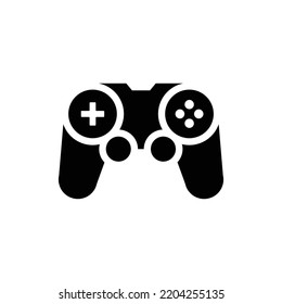 Game Icon, Joystick Icon, Play Icon Sign Vector Isolated on White Artboard