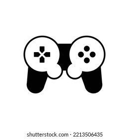Game Icon, Joystick Icon, Play Icon Sign Vector Isolated on White Artboard