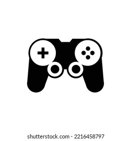 Game Icon, Joystick Icon, Play Icon Sign Vector Isolated on White Artboard
