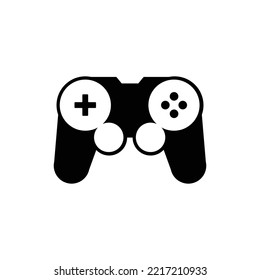 Game Icon, Joystick Icon, Play Icon Sign Vector Isolated on White Artboard