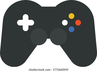 Icono de juego Símbolo Joystick Controlador Plantilla de diseño de iconos.