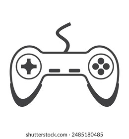 Game icon with linear design