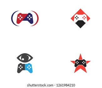 Game icon logo template