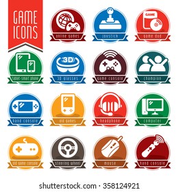 Game icon set.