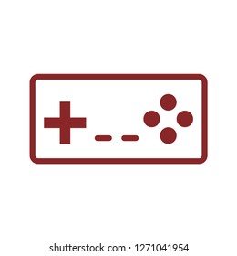 Game icon. Simple line icon. Isolate on white background. Vector.