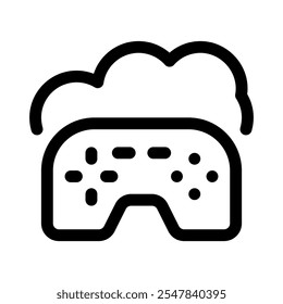 game icon with style outline
