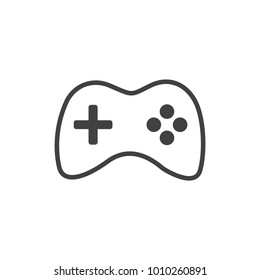 Game icon symbol joytick concept outline vector