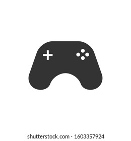 Game icon symbol joytick concept glyph vector design