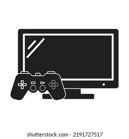 plantilla de diseño vectorial de icono de juego