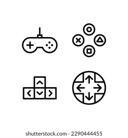 Game icon vector illustration logo template for many purpose. Isolated on white background.