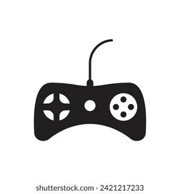 diseño del logotipo de la ilustración de la plantilla del vector del icono de juego