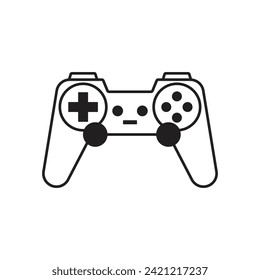 diseño del logotipo de la ilustración de la plantilla del vector del icono de juego