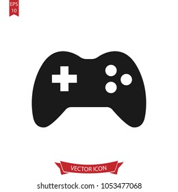 Game icon vector.Joystick sign. Video game controller symbol