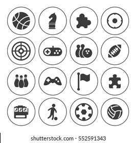 game icons set