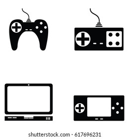 Game icons set