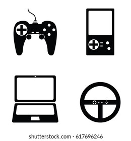 Game Icons Set Stock Vector (Royalty Free) 617696246 | Shutterstock