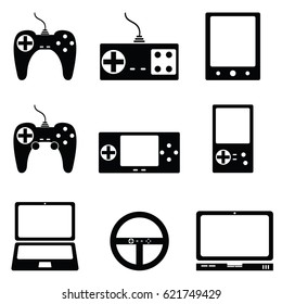Game icons set