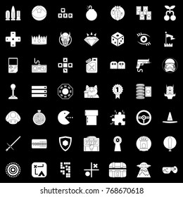 Game icons set