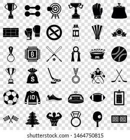 Game icons set. Simple style of 36 game vector icons for web for any design