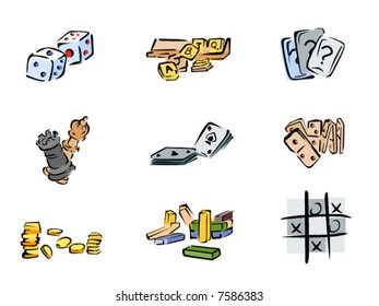 Game Icons - Vector