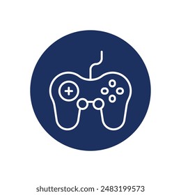 Game icons vector stock illustration.