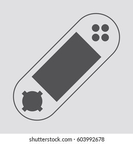Game icon,sign,symbol,logo isolated in flat style.Vector illustration.