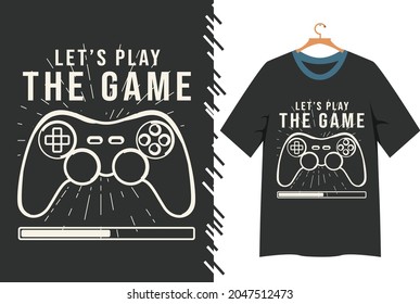 Game illustration for t shirt design