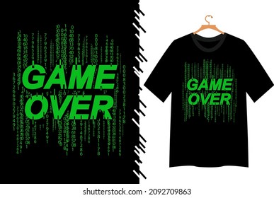 Game illustration for t shirt design
