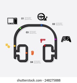 game infographic