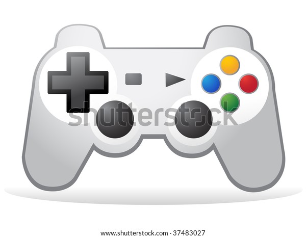 Game Joypad Stock Vector (Royalty Free) 37483027