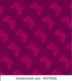 Game joypad vector background.