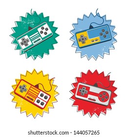 game joystick console splash