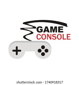 game joystick design logo vector - icon