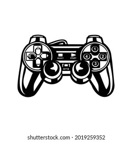 game joystick design vector isolated on white background.