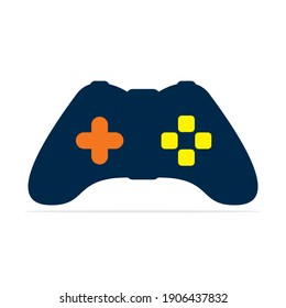 Game joystick or device controller logo. Game Logo Design, Game Joystick Icon.