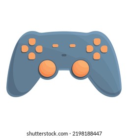Game joystick icon cartoon vector. Sport gamer. Esport online