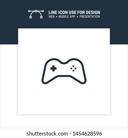 game joystick icon design vector illustration