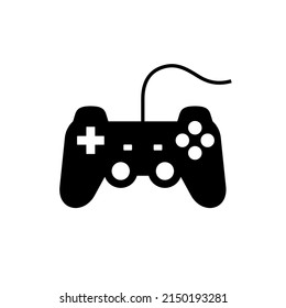 Game joystick icon. Symbol of computer games and PS. Control panel for the game.