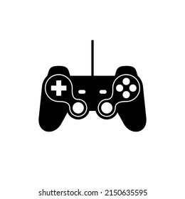 Game joystick icon. Symbol of computer games and PS. Control panel for the game.