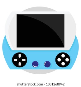 game joystick isolated on white background. Controllers collection for video games on computer or gamer console
