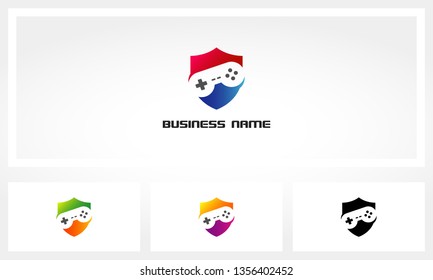 Game Joystick Shield Logo