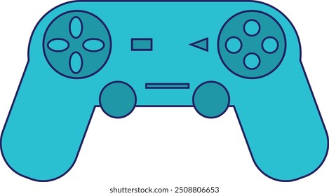 Game joystick vector design illustration